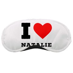 I Love Natalie Sleeping Mask by ilovewhateva