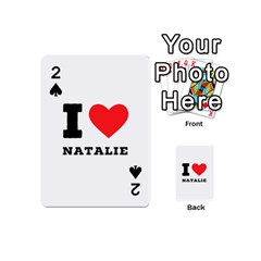 I Love Natalie Playing Cards 54 Designs (mini)