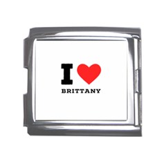 I Love Brittany Mega Link Italian Charm (18mm) by ilovewhateva