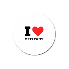 I Love Brittany Magnet 3  (round) by ilovewhateva