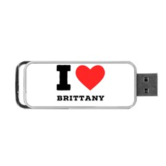 I Love Brittany Portable Usb Flash (two Sides) by ilovewhateva