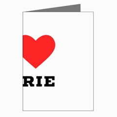 I Love Marie Greeting Cards (pkg Of 8) by ilovewhateva