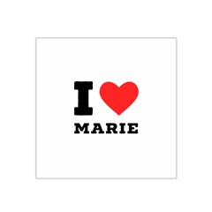 I Love Marie Satin Bandana Scarf 22  X 22  by ilovewhateva