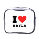 I love kayla Mini Toiletries Bag (One Side) Front