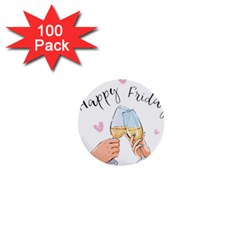 Happy Friday 1  Mini Buttons (100 Pack)  by SychEva