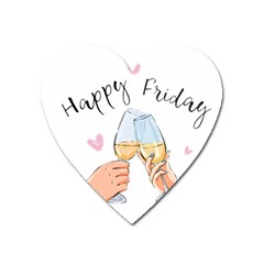 Happy Friday Heart Magnet by SychEva