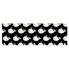 Cute Whale Illustration Pattern Banner And Sign 6  X 2  by GardenOfOphir