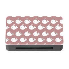 Cute Whale Illustration Pattern Memory Card Reader With Cf by GardenOfOphir