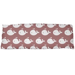 Cute Whale Illustration Pattern Body Pillow Case (dakimakura) by GardenOfOphir