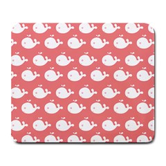 Coral Whales Pattern Large Mousepad by GardenOfOphir