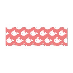 Coral Whales Pattern Sticker Bumper (100 Pack) by GardenOfOphir