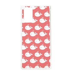 Coral Whales Pattern Samsung Galaxy Note 20 Tpu Uv Case by GardenOfOphir