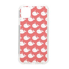 Coral Whales Pattern Iphone 11 Tpu Uv Print Case by GardenOfOphir