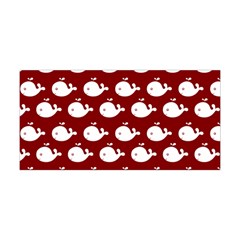 Cute Whale Illustration Pattern Yoga Headband by GardenOfOphir