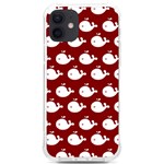 Cute Whale Illustration Pattern iPhone 12/12 Pro TPU UV Print Case Front