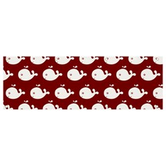 Cute Whale Illustration Pattern Banner And Sign 9  X 3  by GardenOfOphir