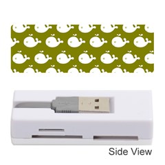 Cute Whale Illustration Pattern Memory Card Reader (stick) by GardenOfOphir