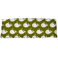 Cute Whale Illustration Pattern Body Pillow Case (dakimakura)