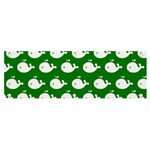 Cute Whale Illustration Pattern Banner and Sign 6  x 2  Front