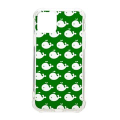 Cute Whale Illustration Pattern Iphone 11 Pro 5 8 Inch Tpu Uv Print Case by GardenOfOphir