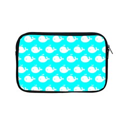 Cute Whale Illustration Pattern Apple Macbook Pro 13  Zipper Case by GardenOfOphir