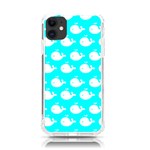 Cute Whale Illustration Pattern iPhone 11 TPU UV Print Case Front