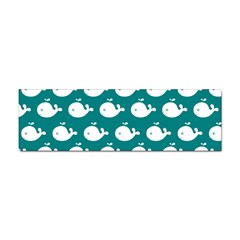 Cute Whale Illustration Pattern Sticker Bumper (100 Pack) by GardenOfOphir