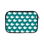 Cute Whale Illustration Pattern Apple iPad Mini Zipper Cases Front