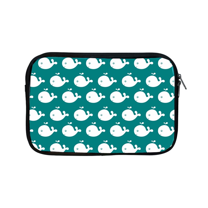 Cute Whale Illustration Pattern Apple iPad Mini Zipper Cases