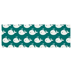 Cute Whale Illustration Pattern Banner And Sign 12  X 4  by GardenOfOphir