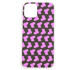 Cute Baby Socks Illustration Pattern Iphone 12 Pro Max Tpu Uv Print Case by GardenOfOphir