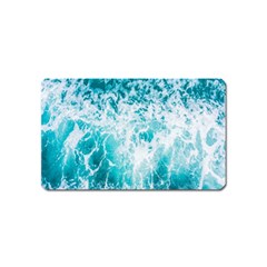 Tropical Blue Ocean Wave Magnet (name Card)