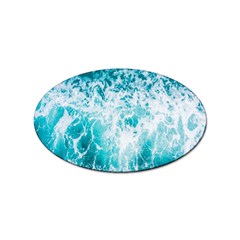 Tropical Blue Ocean Wave Sticker Oval (10 Pack) by Jack14