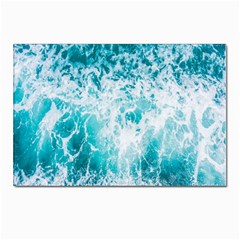 Tropical Blue Ocean Wave Postcards 5  X 7  (pkg Of 10) by Jack14