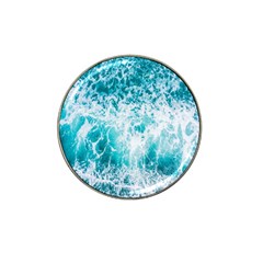 Tropical Blue Ocean Wave Hat Clip Ball Marker