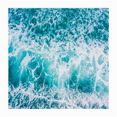 Tropical Blue Ocean Wave Medium Glasses Cloth (2 Sides) by Jack14