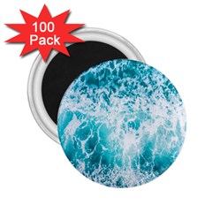 Tropical Blue Ocean Wave 2 25  Magnets (100 Pack)  by Jack14