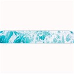 Tropical Blue Ocean Wave Small Bar Mat 24 x4  Bar Mat