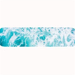 Tropical Blue Ocean Wave Large Bar Mat by Jack14