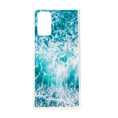 Tropical Blue Ocean Wave Samsung Galaxy Note 20 Tpu Uv Case by Jack14