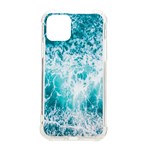 Tropical Blue Ocean Wave iPhone 11 Pro 5.8 Inch TPU UV Print Case Front