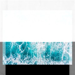 Tropical Blue Ocean Wave Rectangular Jigsaw Puzzl by Jack14