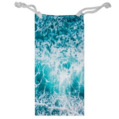 Tropical Blue Ocean Wave Jewelry Bag by Jack14