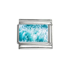 Tropical Blue Ocean Wave Italian Charm (9mm) by Jack14