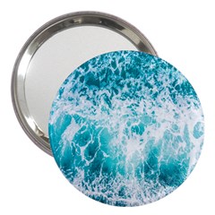 Tropical Blue Ocean Wave 3  Handbag Mirrors by Jack14