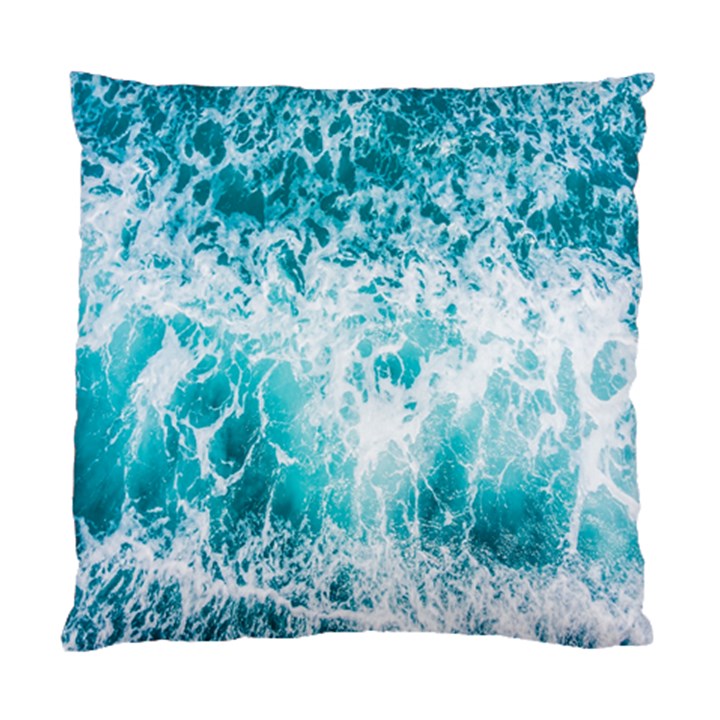 Tropical Blue Ocean Wave Standard Cushion Case (Two Sides)