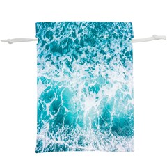 Tropical Blue Ocean Wave Lightweight Drawstring Pouch (xl) by Jack14