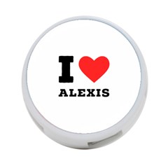 I Love Alexis 4-port Usb Hub (two Sides) by ilovewhateva