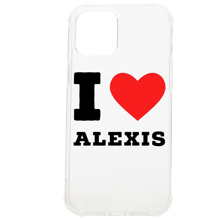 I love alexis iPhone 12 Pro max TPU UV Print Case