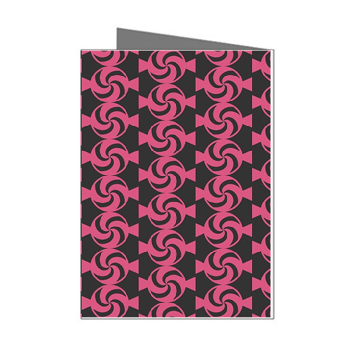 Candy Illustration Pattern Mini Greeting Cards (Pkg of 8)